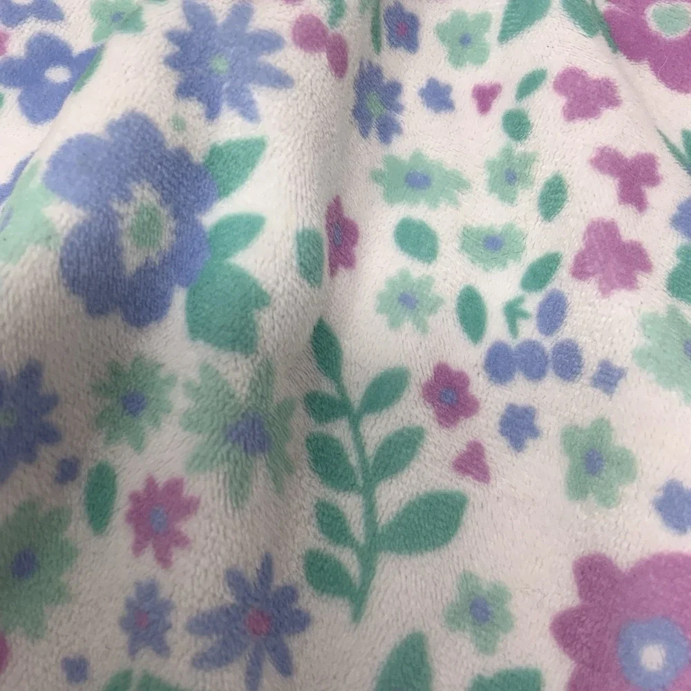 Carter's Security Blanket Lovey Blonde‎ Girl Babydoll Pigtails Dainty Floral